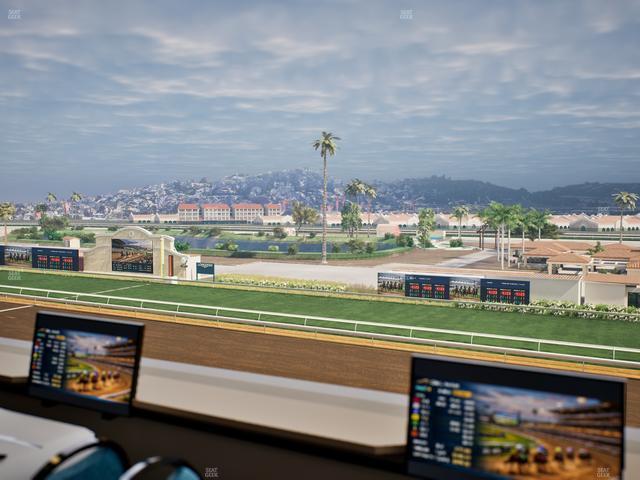 Del Mar Thoroughbred Club - Section Turf Club Lvl 4 Tbl 159 Seat View