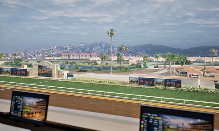Del Mar Thoroughbred Club - Section Turf Club Lvl 4 Tbl 159 Seat View