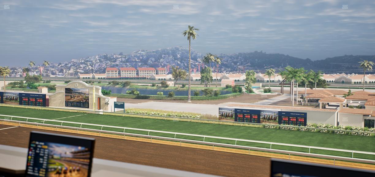 Del Mar Thoroughbred Club - Section Turf Club Lvl 4 Tbl 160 Seat View