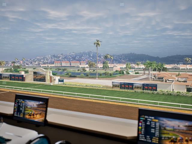 Del Mar Thoroughbred Club - Section Turf Club Lvl 4 Tbl 160 Seat View