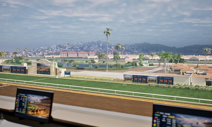 Del Mar Thoroughbred Club - Section Turf Club Lvl 4 Tbl 160 Seat View