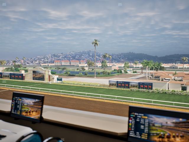 Del Mar Thoroughbred Club - Section Turf Club Lvl 4 Tbl 161 Seat View