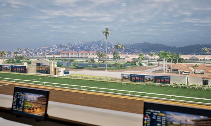 Del Mar Thoroughbred Club - Section Turf Club Lvl 4 Tbl 161 Seat View