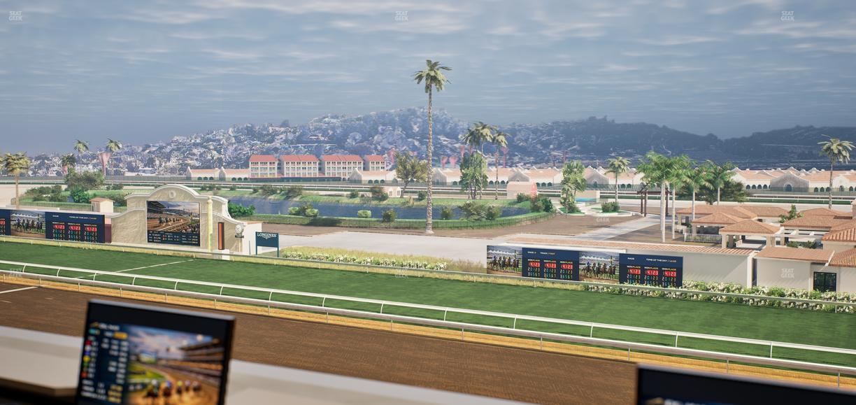 Del Mar Thoroughbred Club - Section Turf Club Lvl 4 Tbl 162 Seat View
