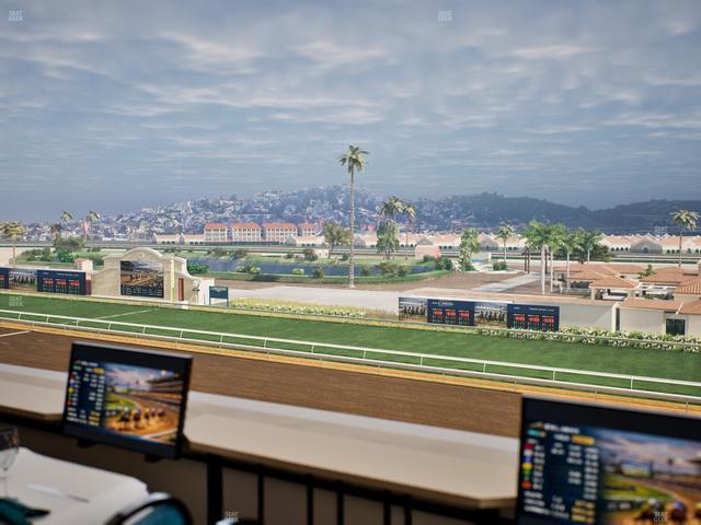 Del Mar Thoroughbred Club - Section Turf Club Lvl 4 Tbl 162 Seat View