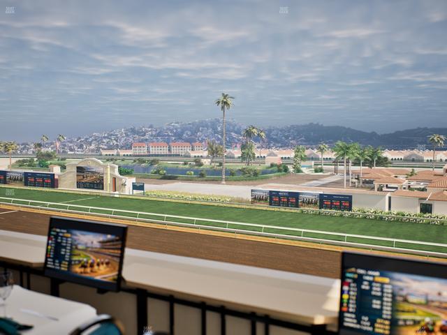 Del Mar Thoroughbred Club - Section Turf Club Lvl 4 Tbl 163 Seat View