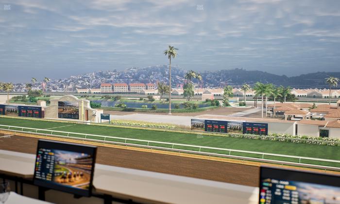 Del Mar Thoroughbred Club - Section Turf Club Lvl 4 Tbl 163 Seat View