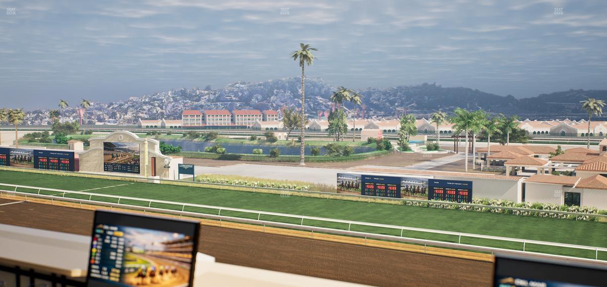Del Mar Thoroughbred Club - Section Turf Club Lvl 4 Tbl 164 Seat View