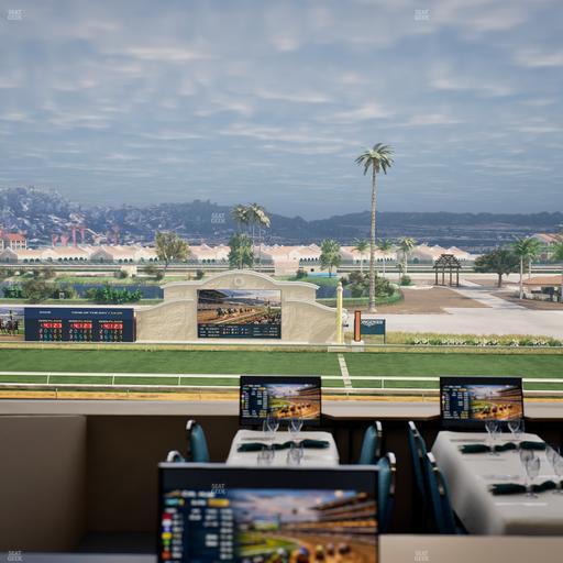 Del Mar Thoroughbred Club - Section Turf Club Lvl 4 Tbl 201 Seat View