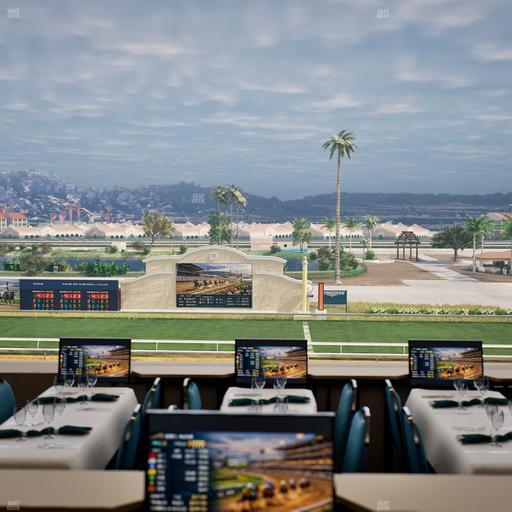 Del Mar Thoroughbred Club - Section Turf Club Lvl 4 Tbl 202 Seat View