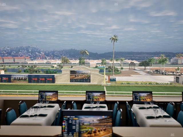Del Mar Thoroughbred Club - Section Turf Club Lvl 4 Tbl 202 Seat View