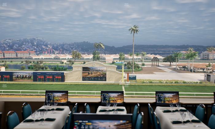 Del Mar Thoroughbred Club - Section Turf Club Lvl 4 Tbl 202 Seat View