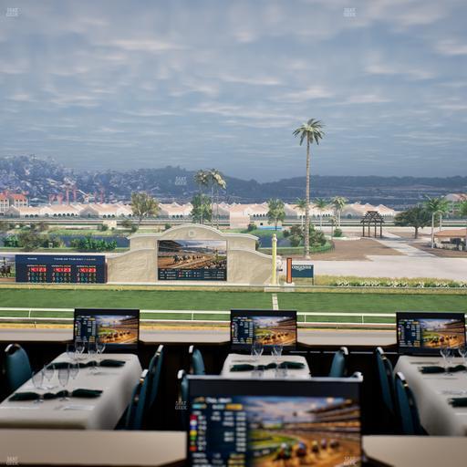 Del Mar Thoroughbred Club - Section Turf Club Lvl 4 Tbl 203 Seat View