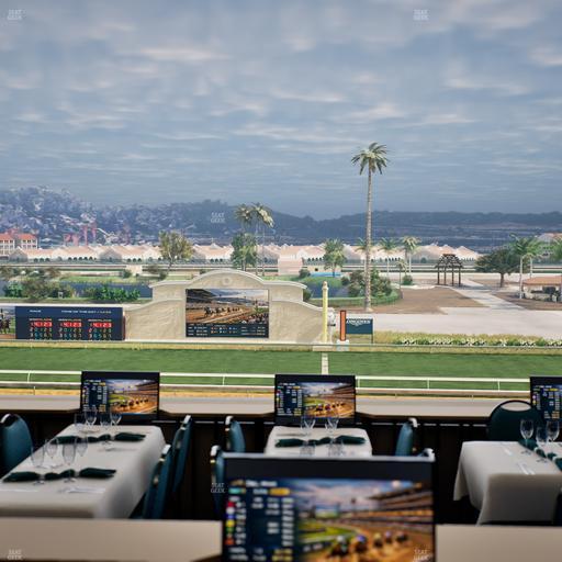 Del Mar Thoroughbred Club - Section Turf Club Lvl 4 Tbl 204 Seat View