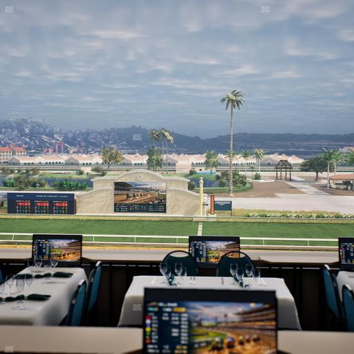 Del Mar Thoroughbred Club - Section Turf Club Lvl 4 Tbl 205 Seat View