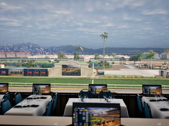 Del Mar Thoroughbred Club - Section Turf Club Lvl 4 Tbl 205 Seat View