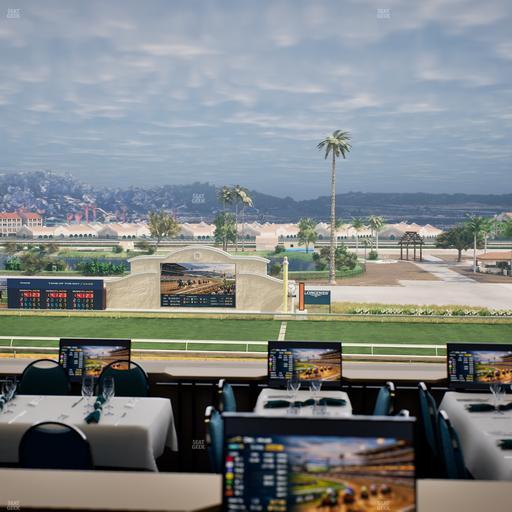Del Mar Thoroughbred Club - Section Turf Club Lvl 4 Tbl 206 Seat View