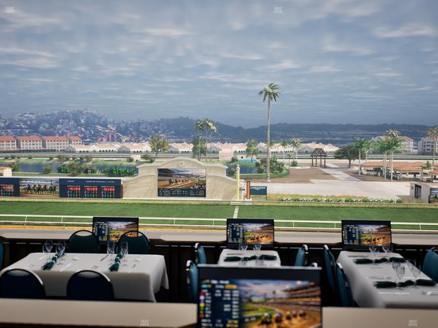 Del Mar Thoroughbred Club - Section Turf Club Lvl 4 Tbl 206 Seat View