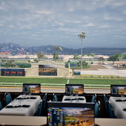 Del Mar Thoroughbred Club - Section Turf Club Lvl 4 Tbl 207 Seat View