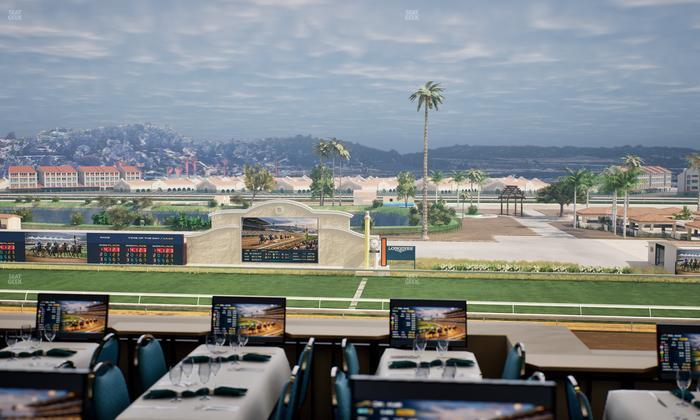 Del Mar Thoroughbred Club - Section Turf Club Lvl 4 Tbl 209 Seat View
