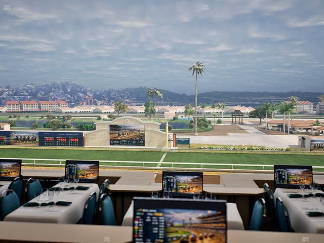 Del Mar Thoroughbred Club - Section Turf Club Lvl 4 Tbl 210 Seat View
