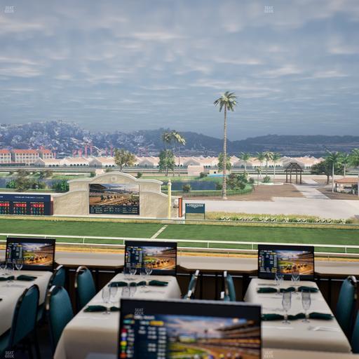 Del Mar Thoroughbred Club - Section Turf Club Lvl 4 Tbl 212 Seat View