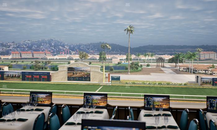 Del Mar Thoroughbred Club - Section Turf Club Lvl 4 Tbl 212 Seat View