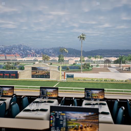 Del Mar Thoroughbred Club - Section Turf Club Lvl 4 Tbl 213 Seat View