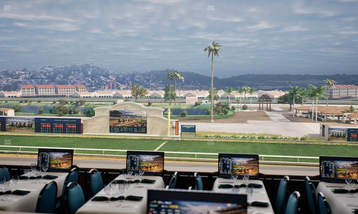 Del Mar Thoroughbred Club - Section Turf Club Lvl 4 Tbl 213 Seat View