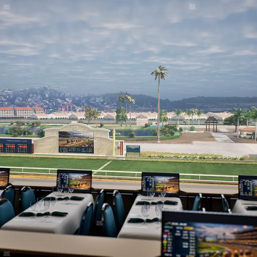 Del Mar Thoroughbred Club - Section Turf Club Lvl 4 Tbl 215 Seat View