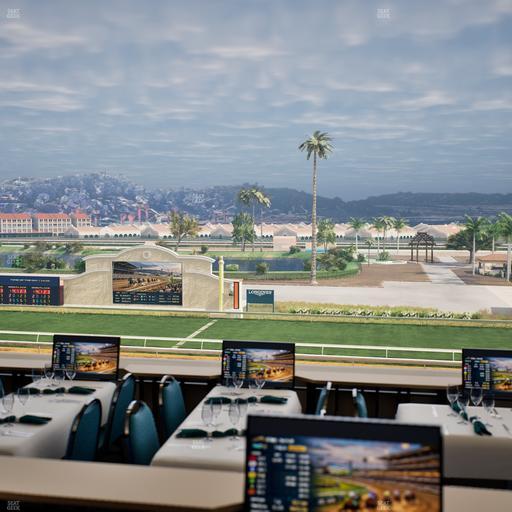 Del Mar Thoroughbred Club - Section Turf Club Lvl 4 Tbl 216 Seat View