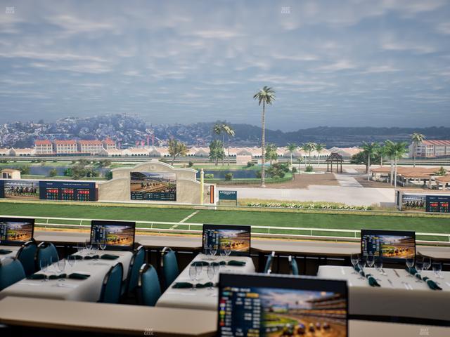 Del Mar Thoroughbred Club - Section Turf Club Lvl 4 Tbl 216 Seat View