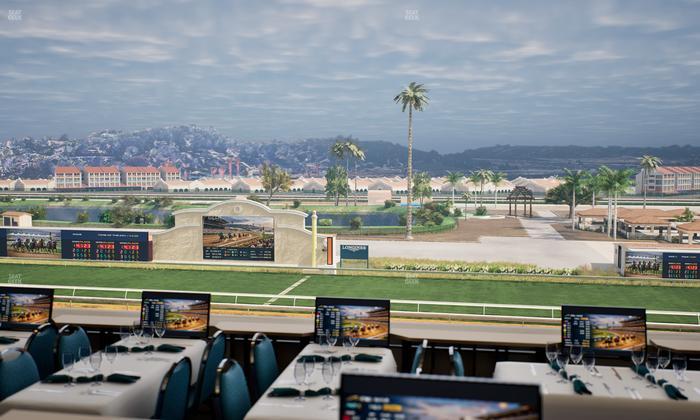 Del Mar Thoroughbred Club - Section Turf Club Lvl 4 Tbl 216 Seat View