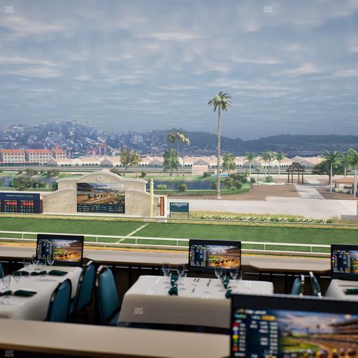 Del Mar Thoroughbred Club - Section Turf Club Lvl 4 Tbl 217 Seat View