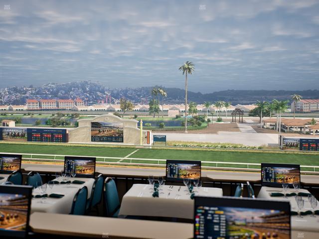 Del Mar Thoroughbred Club - Section Turf Club Lvl 4 Tbl 217 Seat View