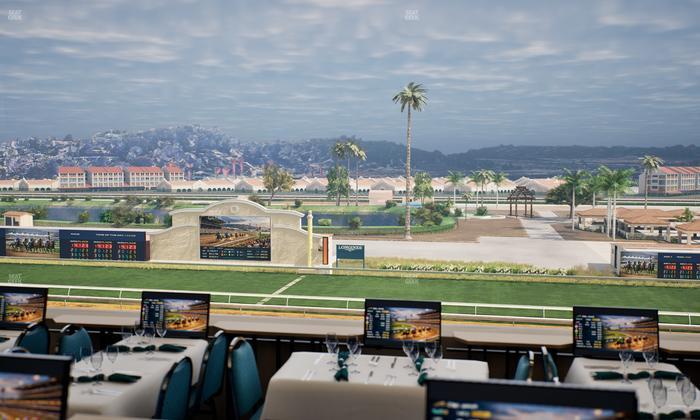 Del Mar Thoroughbred Club - Section Turf Club Lvl 4 Tbl 217 Seat View