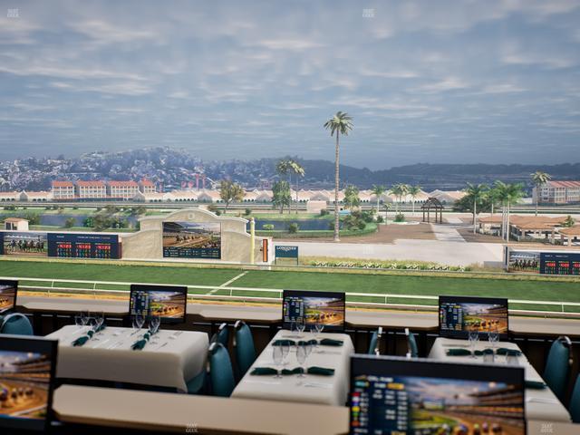 Del Mar Thoroughbred Club - Section Turf Club Lvl 4 Tbl 218 Seat View