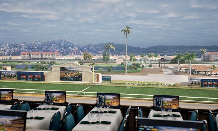 Del Mar Thoroughbred Club - Section Turf Club Lvl 4 Tbl 219 Seat View