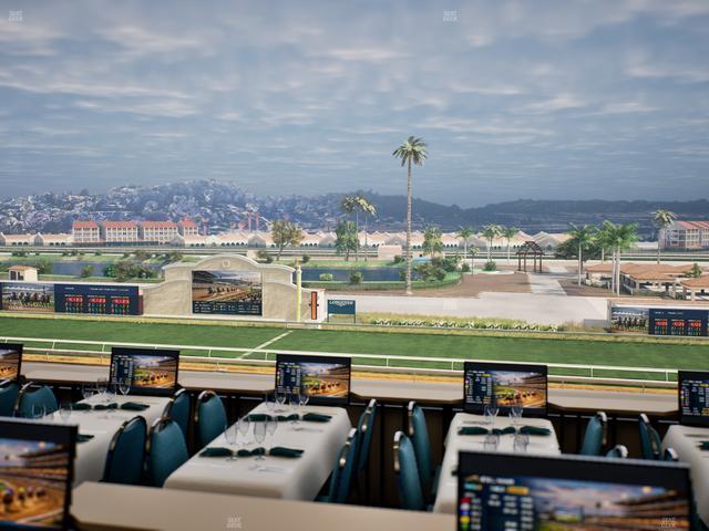Del Mar Thoroughbred Club - Section Turf Club Lvl 4 Tbl 220 Seat View