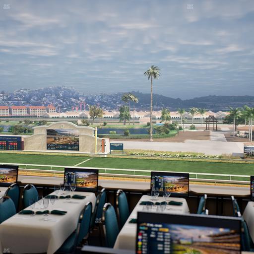 Del Mar Thoroughbred Club - Section Turf Club Lvl 4 Tbl 221 Seat View