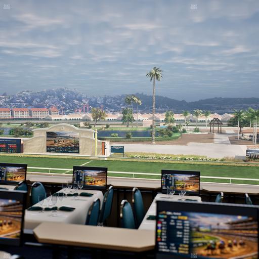 Del Mar Thoroughbred Club - Section Turf Club Lvl 4 Tbl 222 Seat View