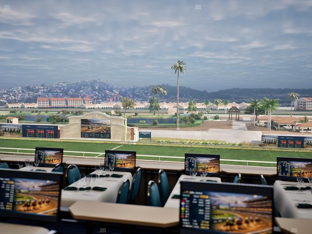 Del Mar Thoroughbred Club - Section Turf Club Lvl 4 Tbl 222 Seat View