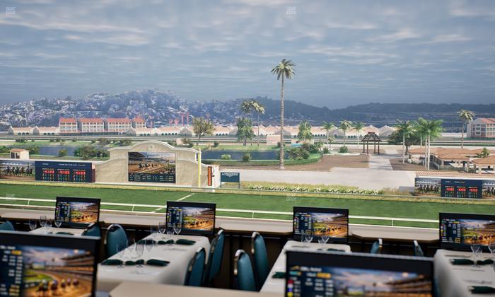 Del Mar Thoroughbred Club - Section Turf Club Lvl 4 Tbl 222 Seat View