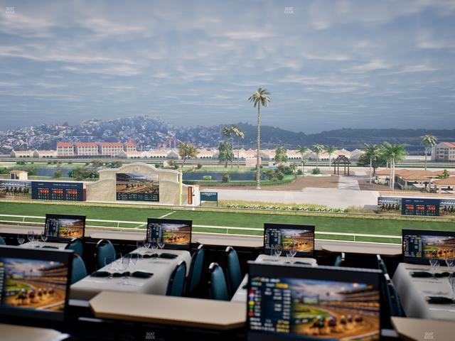 Del Mar Thoroughbred Club - Section Turf Club Lvl 4 Tbl 223 Seat View