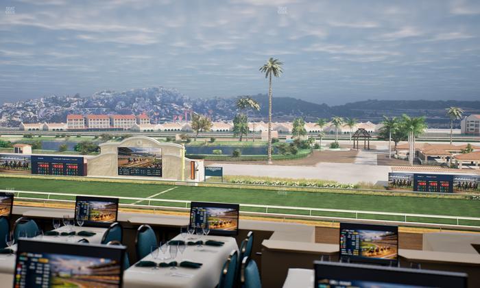 Del Mar Thoroughbred Club - Section Turf Club Lvl 4 Tbl 226 Seat View