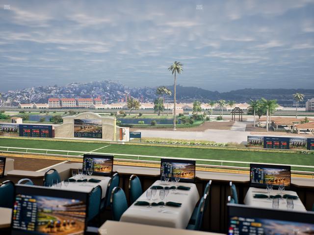 Del Mar Thoroughbred Club - Section Turf Club Lvl 4 Tbl 229 Seat View