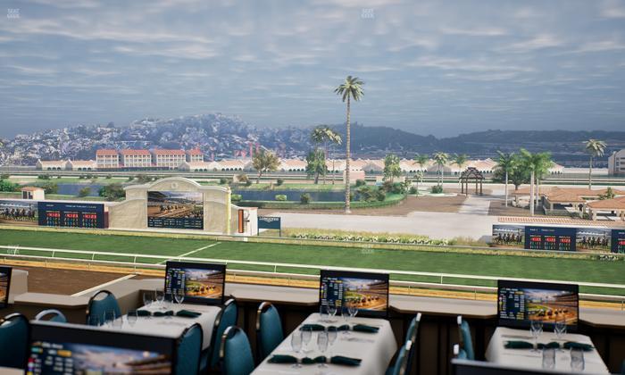 Del Mar Thoroughbred Club - Section Turf Club Lvl 4 Tbl 229 Seat View