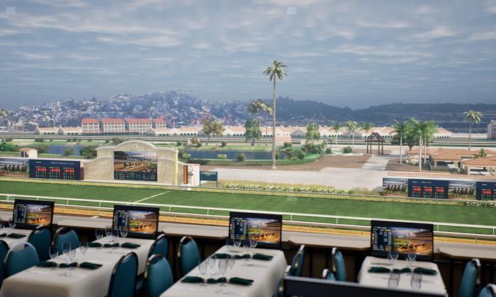 Del Mar Thoroughbred Club - Section Turf Club Lvl 4 Tbl 230 Seat View