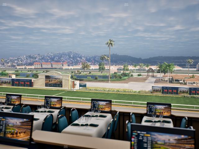 Del Mar Thoroughbred Club - Section Turf Club Lvl 4 Tbl 231 Seat View