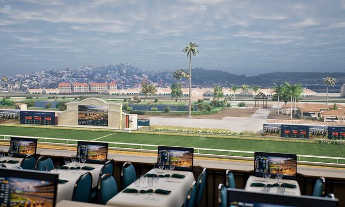 Del Mar Thoroughbred Club - Section Turf Club Lvl 4 Tbl 231 Seat View